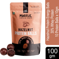 EAT Anytime Mindful Hazelnut Protein Energy Balls 30% Whey Protein 10 gm * 10