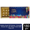 EAT Anytime Healthy Diwali Gift Hamper Chocolate Hamper Box with Whey Protein Balls 10 gm * 8