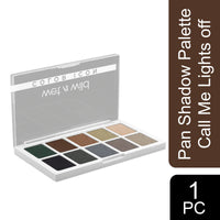 Wet n Wild New Color Icon 10 Pan Shadow Palette Call Me Lights off