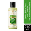 Khadi Organique Neem & Aloe Vera Hair Cleanser 210 ml