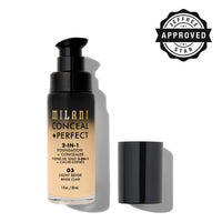 Milani Conceal + Perfect 2-In-1 Foundation + Concealer 03 Light Beige