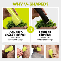 LetsShave Balls Trimmer and Balls Balls Balm Combo for Men