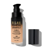 Milani Conceal Perfect 2-In-1 Foundation Concealer 04 Medium Beige