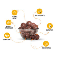 EAT Anytime Mindful Hazelnut Protein Energy Balls 30% Whey Protein 10 gm * 10