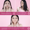 La Pink Ideal Bright Face Toner With White Haldi & Cactus Flower for Brightened Glass Skin Pack of 2