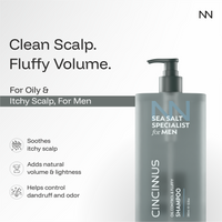 CINCINNUS Sea Salt Oil Control Fluffy Shampoo 380 ml