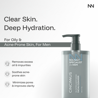 CINCINNUS Sea Salt Oil Control Moisturizing Facial Cleanser 210 ml