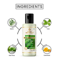 Khadi Organique Neem & Aloe Vera Hair Cleanser 210 ml