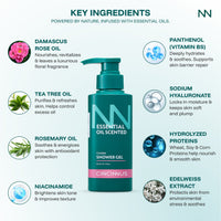 CINCINNUS Essential Oil Scented Charm Shower Gel
