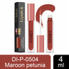 Asmee Liquid Matte lipstick Orange Lily | Maroon petunia | Raspberry pink | Fire Opal | Iris Purple