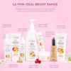 La Pink Ideal Bright Face Toner With White Haldi & Cactus Flower for Brightened Glass Skin Pack of 2