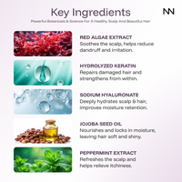 CINCINNUS Red Algae Extract Anti Dandruff Hair mask