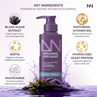 CINCINNUS Black Algae Extract Frizz Repair Shampoo