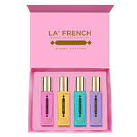 La French Mood Perfume Gift Set for men & women 4x20 ml