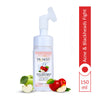 Trunext Apple Cider Vinegar Foaming Face Wash With Brush 150 ml