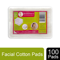 Majestique Facial Cotton Pads 100 Pads 100 Pads
