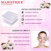 Majestique Facial Cotton Pads 100 Pads 100 Pads