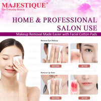 Majestique Facial Cotton Pads 100 Pads 100 Pads