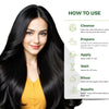 Nisha Henna Based Hair Colour Natural Black 25 g x 10 Packs