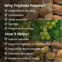 Vlado's Himalayan Organics Triphala Churna Powder – 100 gm