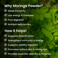 Vlado's Himalayan Organics Moringa Superleaf Powder – 200 gm