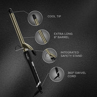 Ikonic Professional Curling Tong CT-16 Electric Hair Curler 16mm Barrel