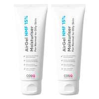 CosIQ Airgel NMF 15% Moisturizer For Normal To Oily Skin, 100ml (Pack of 2)