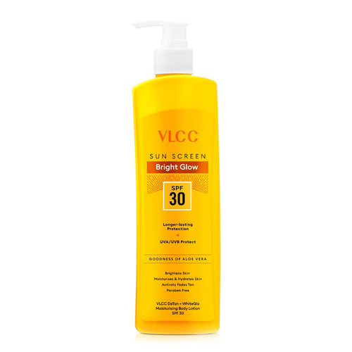 VLCC Bright Glow Sunscreen Body Lotion SPF 30 PA+++ - 350ml