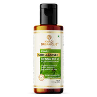 Khadi Organique Henna Tulsi Extra Conditioning Hair Cleanser