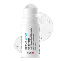 CosIQ Brightening Underarm Roll On Serum for Men, 40ml