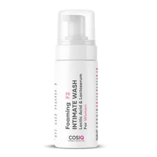 CosIQ Foaming F2 Intimate Wash for Women, 100ml