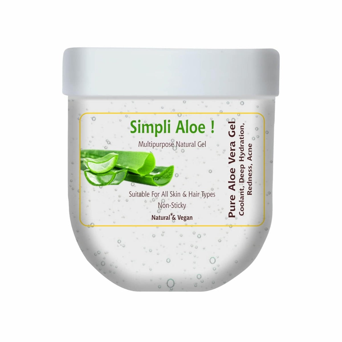 Passion Indulge Simpli Aloe Multipurpose Natural Aloe vera Gel