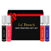 La French Sassy Mini Gift Set Perfumes for women 4 x 10 ml
