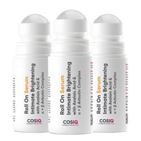 CosIQ Intimate Brightening Roll-On Serum, 40ml (Pack of 3)