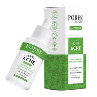 PORES Be Pure Anti Acne Face Serum With Willow Bark, Soybean & Pear Ferment 30 ml