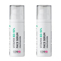 CosIQ Niacinamide Vitamin B3-10% Face Serum, 30ml (Pack of 2)