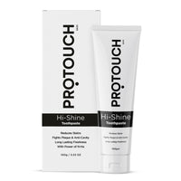 Protouch Hi Shine Toothpaste Teeth Whitening Cavity Prevention and Superior Cleaning 100 gm