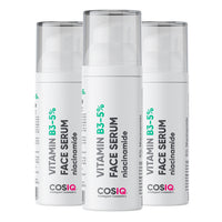 CosIQ Niacinamide Vitamin B3-5% Face Serum, 30ml (Pack of 3)