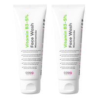 CosIQ Vitamin B3-5% Niacinamide Face Wash, 100ml (Pack of 2)