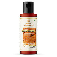 Khadi Organique Woody Sandal & Honey Hair Cleanser