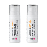 CosIQ Vitamin CEF-10% Glow Boost Face Serum, 30ml (Pack of 2)