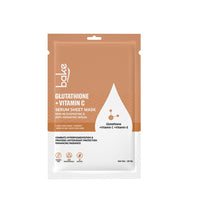 BAKE L-Glutathione Serum Sheet Mask with Vitamin C for Pigmentation & Glowing Skin - 20ml