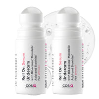 CosIQ Brightening Underarm Roll On Serum for Women, 40ml (Pack of 2)