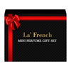 La French Classic Mini Gift Set Perfumes for men & women 4 x 10 ml