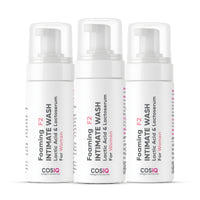 CosIQ Foaming F2 Intimate Wash for Women, 100ml (Pack of 3)