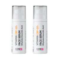CosIQ Vitamin CEF-20% Glow Boost Face Serum, 30ml (Pack of 2)