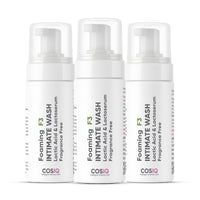 CosIQ Foaming F3 Intimate Wash, 100ml (Pack of 3)