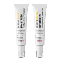 CosIQ Outdoor Sunscreen Serum SPF 50 PA++++ Broad Spectrum, 100ml (Pack of 2)
