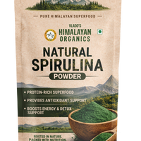 Vlado's Himalayan Organics Spirulina Superfood Powder – 100 gm