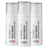 CosIQ Vitamin C-23% Face Serum, 30ml (Pack of 3)